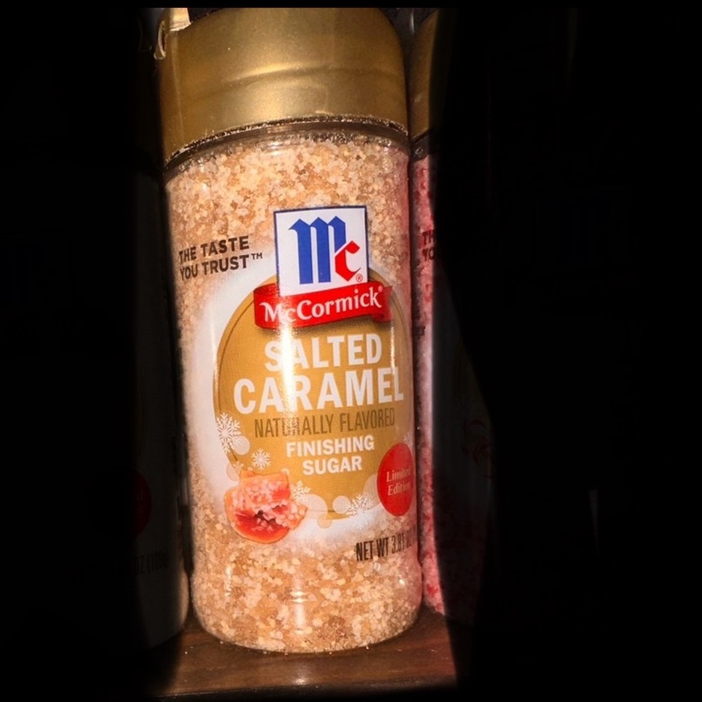 McCormick finishing sugar Salted caramel